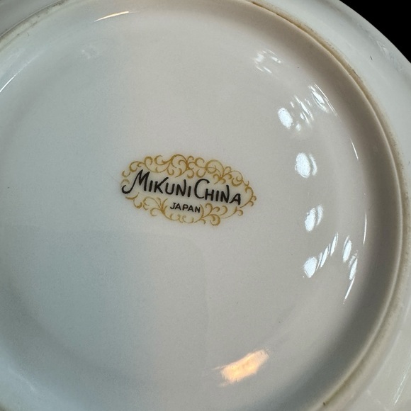 Vintage Mikuni Japan Fine China Dresden Teacup & Saucer Set - Picture 11 of 12